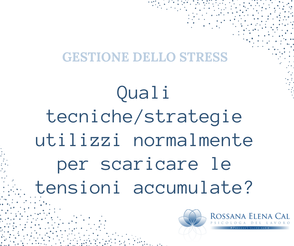 Gestione dello stress